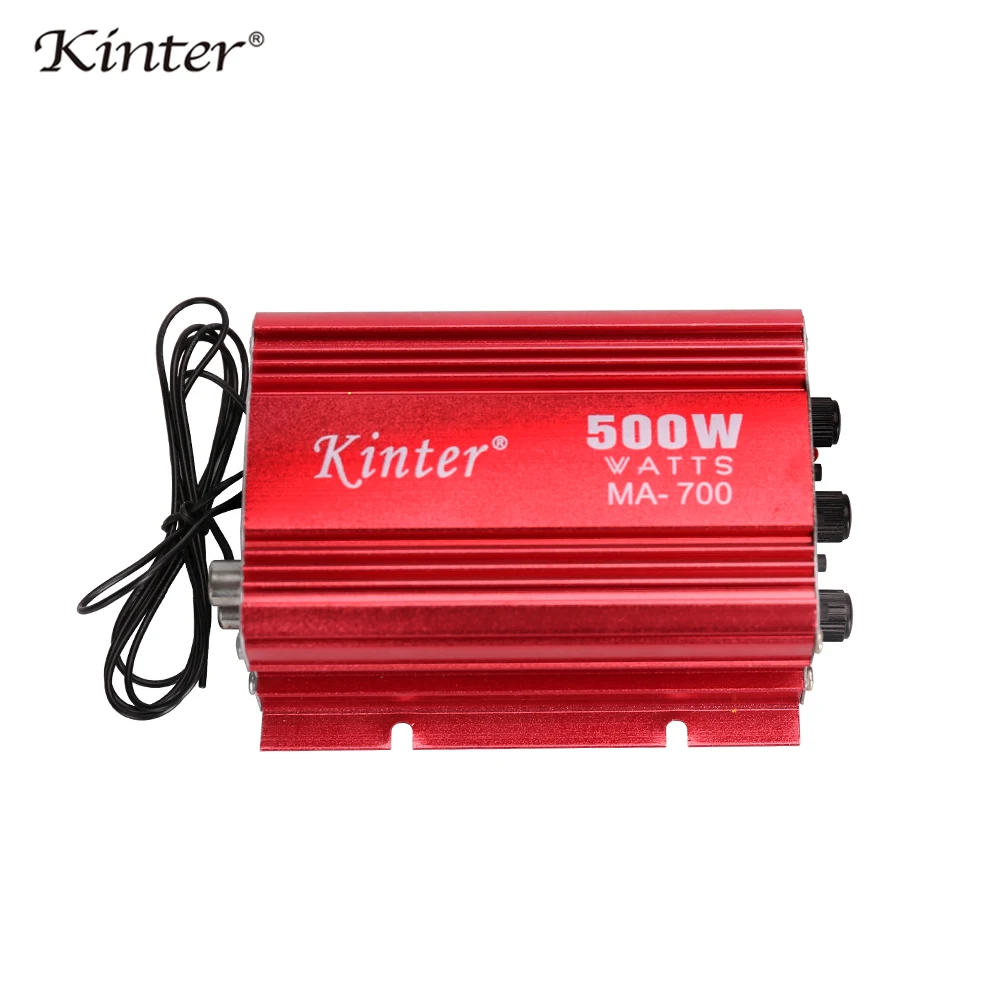 Kinter MA 700 оптовая продажа мини усилитель аудио 2.0CH DC12V Поддержка USB вход FM радио