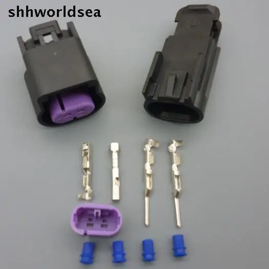 Shhworldsea 2 контактный автомобильный масляный насос водонепроницаемый