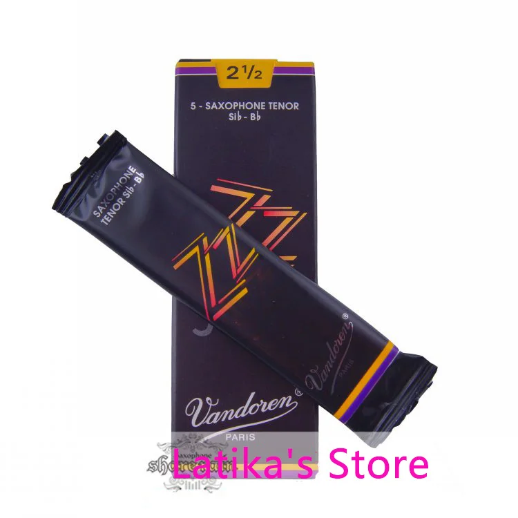 Vandoren JA ZZ Bb тенор саксофон трости 2 5 #3 0 # Box бесплатная доставка|saxophone tenor reeds|vandoren