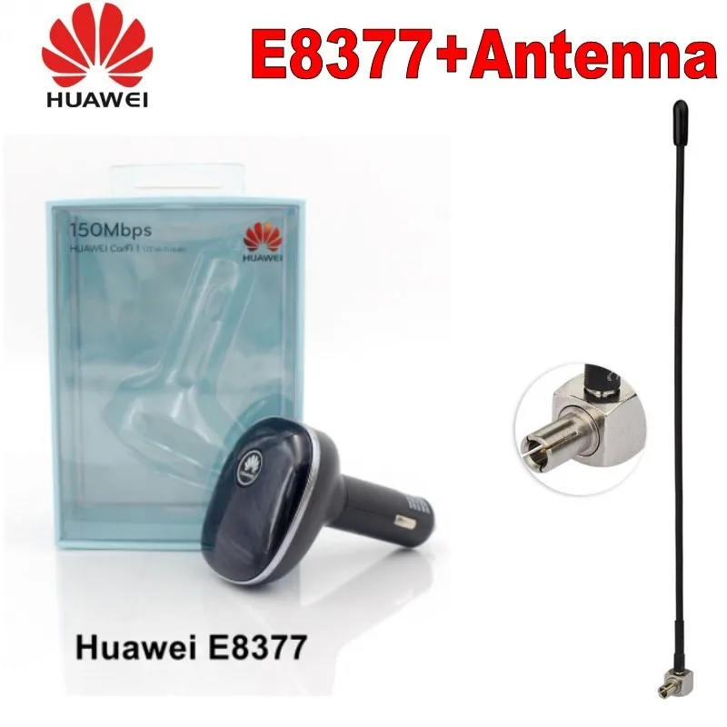 

Unlocked New Original Huawei E8377 E8377s-153 with antenna 4G LTE Hilink Carfi 150Mbps Carfi Hotspot with Sim Card PK E8372