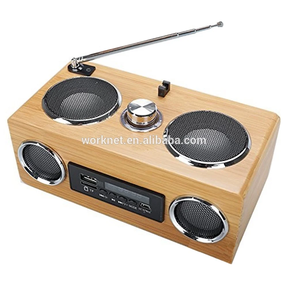 Китайская фабрика OEM многофункциональные беспроводные BT портативные бамбуковые