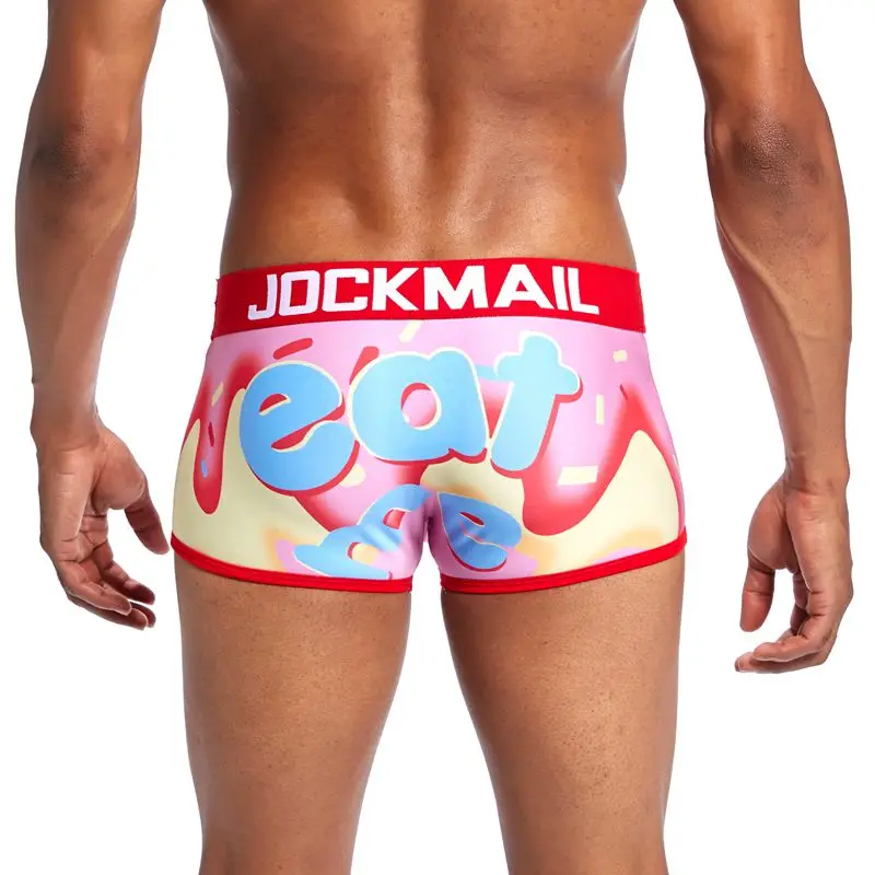 Трусы-боксеры JOCKMAIL мужские Брендовое нижнее белье пикантные Трусы-шорты трусы