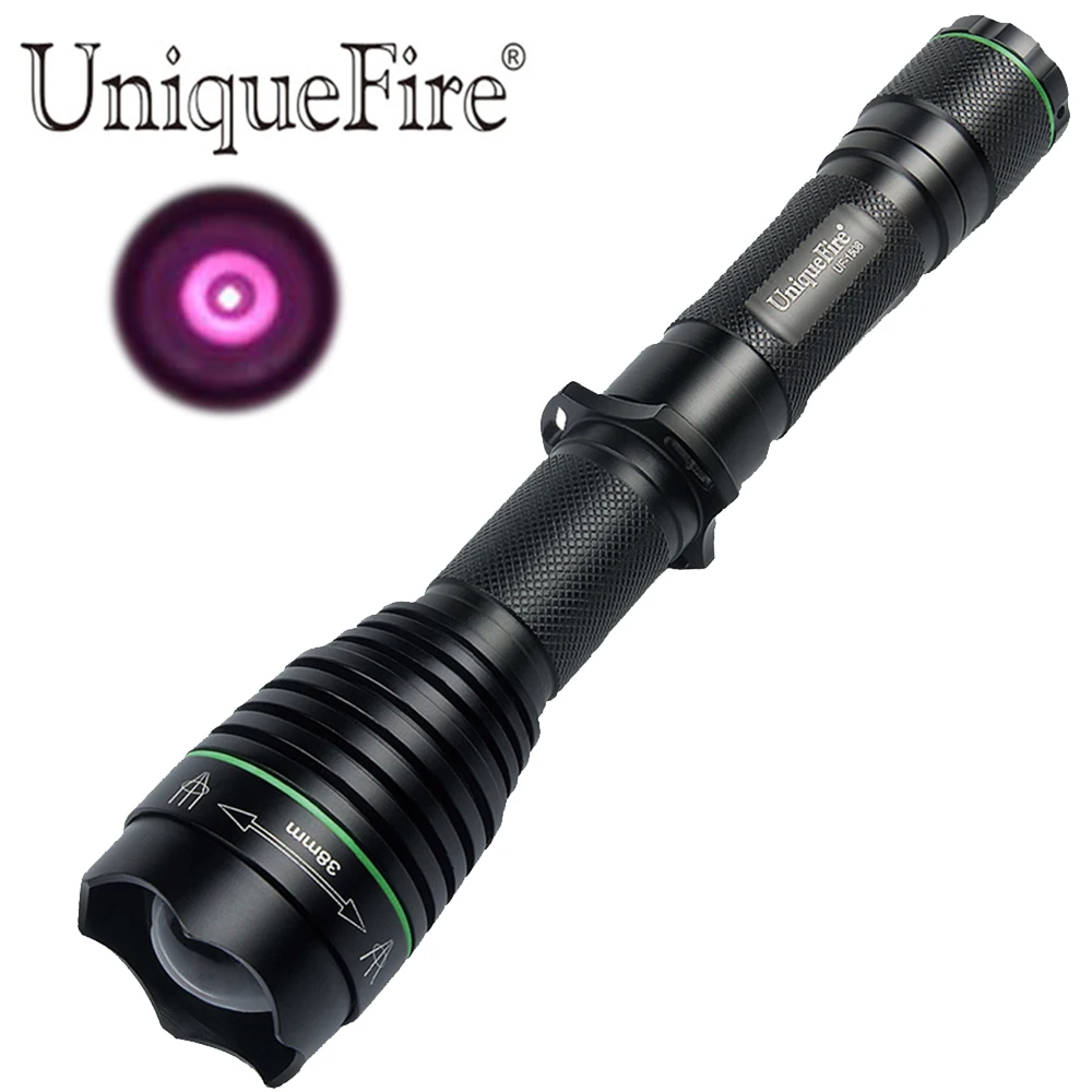 UniqueFire Own Design Product UF-1508 T38 IR 940nm Led Flashlight Tactical Zoomable Hight-light  For Night Hunting