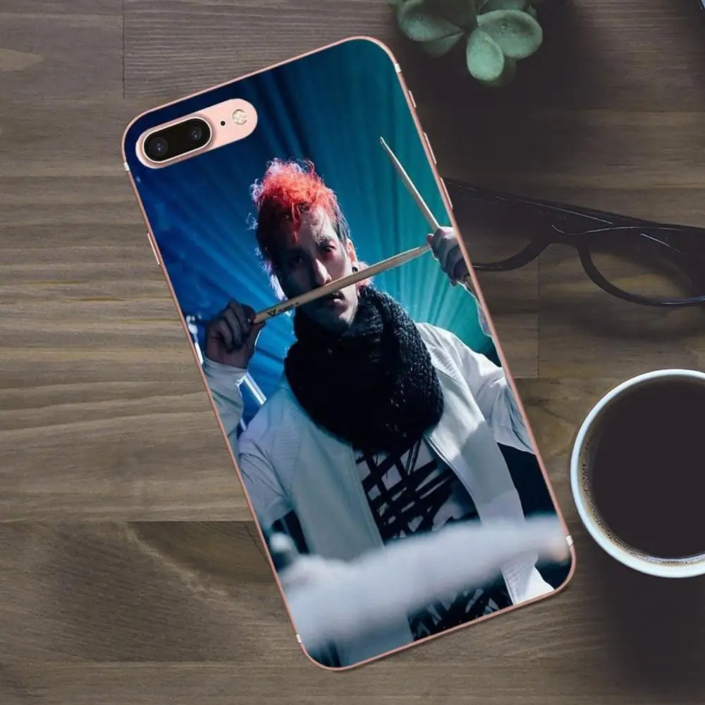 Bixedx термополиуретановый рисунок Джоша дана Twenty One Pilots 21 для Apple iPhone 4 4S 5 5C SE 6 6S 7 8 Plus