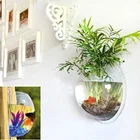 Новинка, подвесной цветочный горшок, фотоемкость, настенная аквариумная чаша, настенная наклейка, ваза с растениями для домашнего декора, аксессуары
