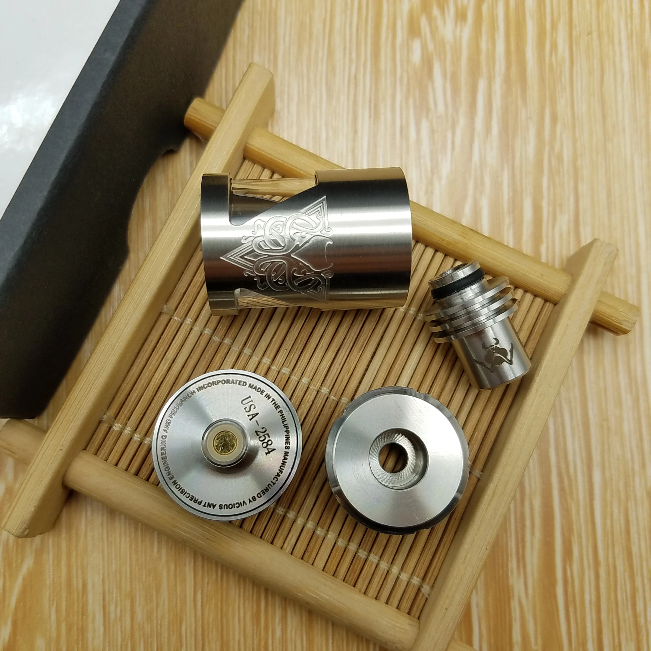 KRAKEN V2.5 RTA атомайзер 22/24 мм Диаметр электронная сигарета бак перестраиваемый