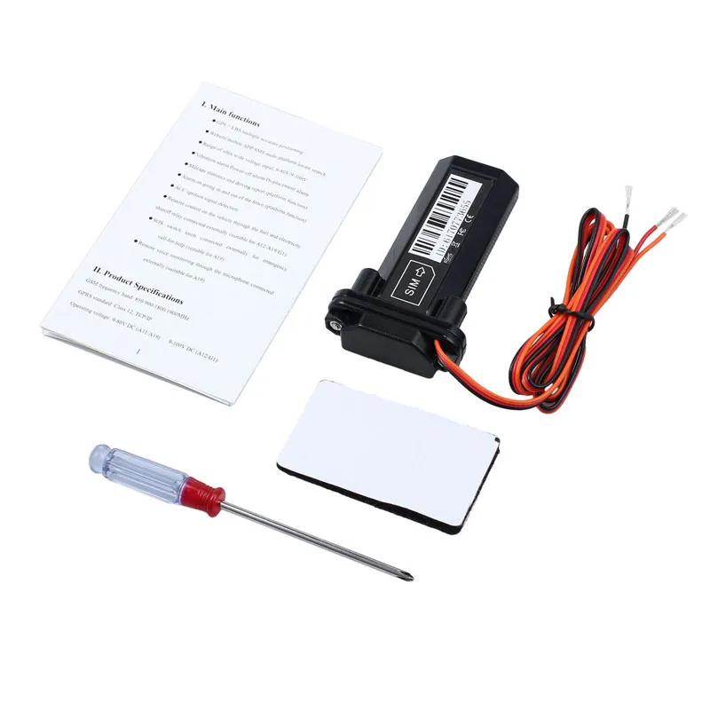 

AUTOUTLET Waterproof Builtin Battery GSM GPS GPRS Tracker Locator with APP online tracking system software Car Tracking Device