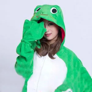 Флисовые комбинезоны для взрослых мужчин принц мультфильм лягушка Косплей