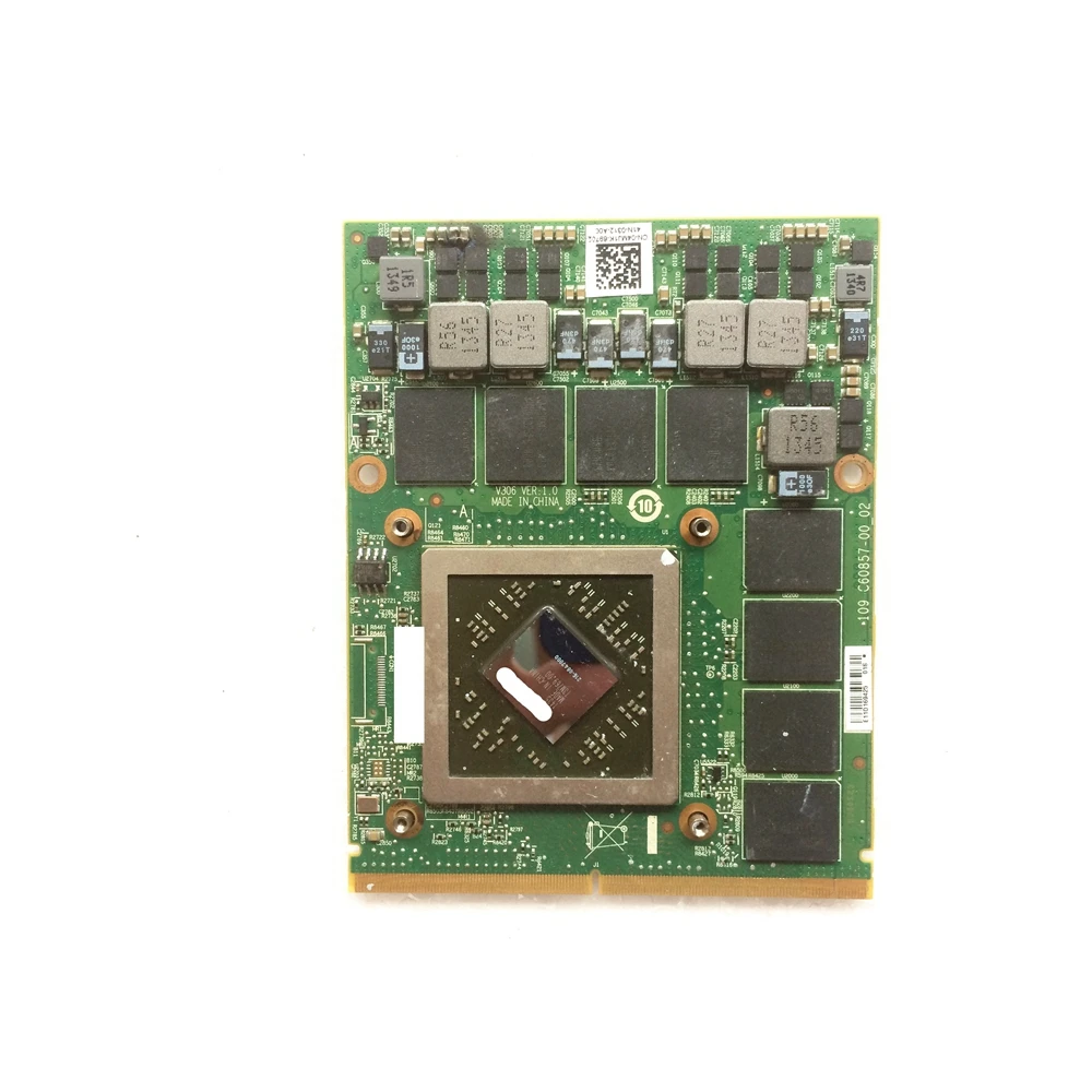 

Натуральная R9 M290X HD 8970 4 Гб GDDR5 MXM 3.0b Графика VGA карты 4MJ1K 04MJ1K CN-04MJ1K 216-0847000 для Alienware 15 / 17