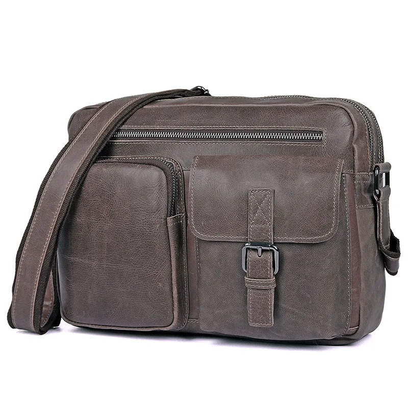 Billetera Натуральная кожа Мужская сумка для ноутбука деловая Crossbody | Багаж и сумки