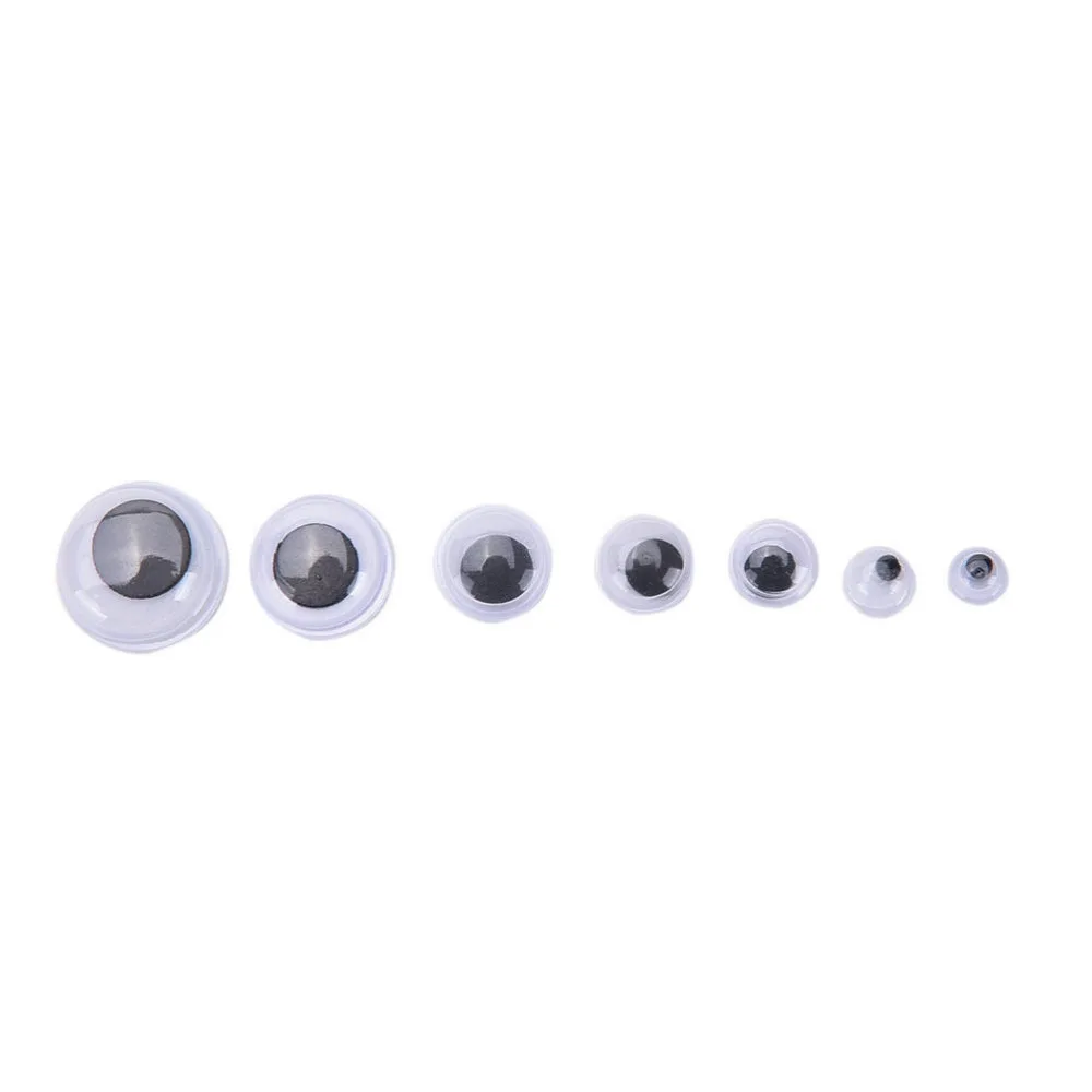 700 шт. круглые самоклеящиеся глаза Google Eyes 4/5/6/7/10/12 мм|dolls with accessories|dolls houses and