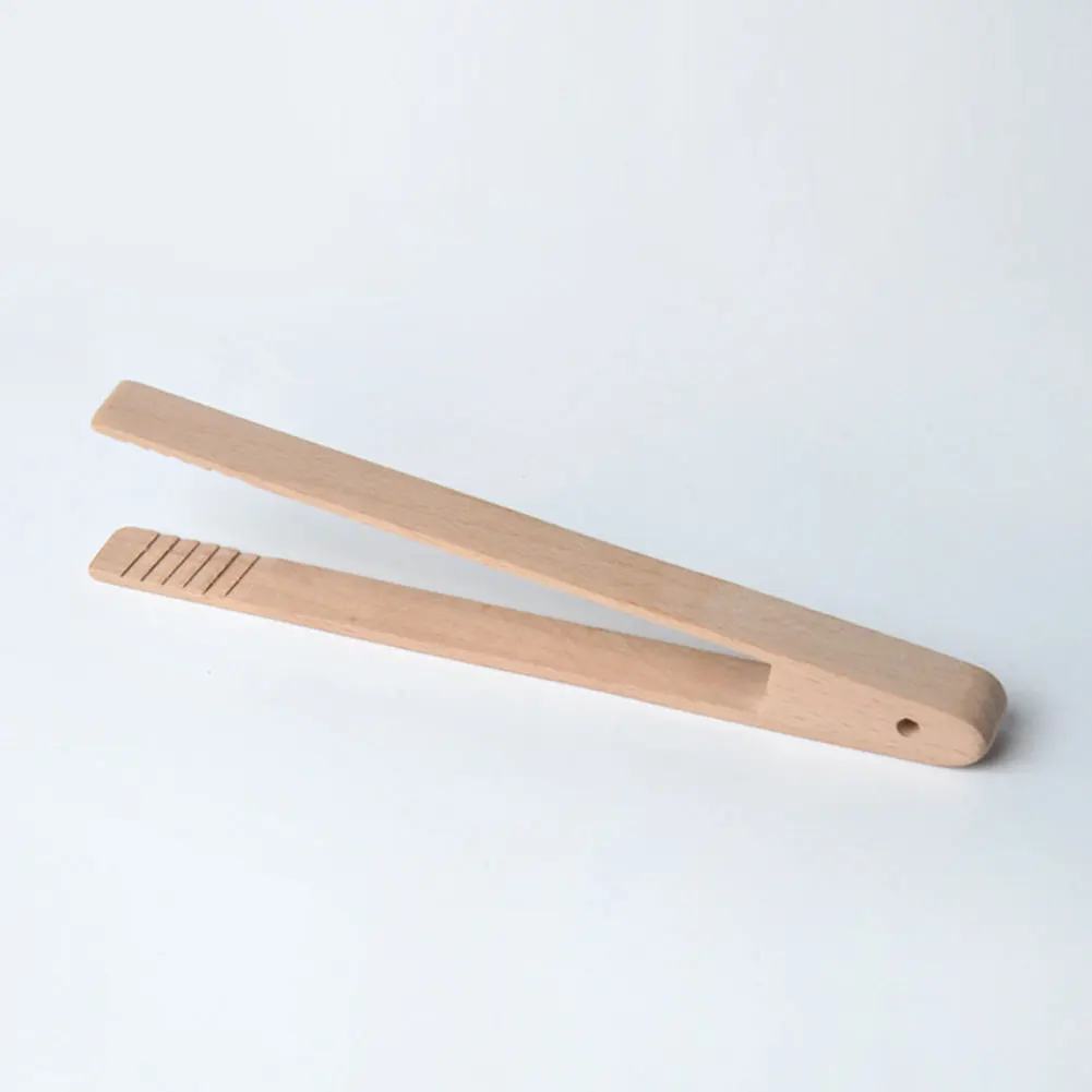 20cm*4cm / 30cm*6cm Wooden Food Clips Toast Tongs Toaster Bacon Clamp Sugar Ice Tea Tong Salad Kitchen Clipping Tool | Дом и сад