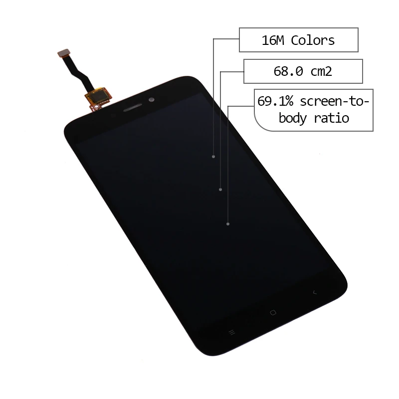 ЖК-дисплей для Xiaomi Redmi Go дигитайзер сенсорного экрана в сборе GO запасные части