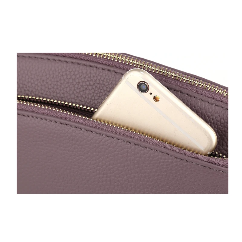 Женская маленькая сумка через плечо из натуральной кожи Модный повседневный