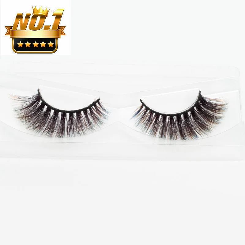 Роскошная коробка для 3D норковых ресниц натуральный макияж наращивание длинный