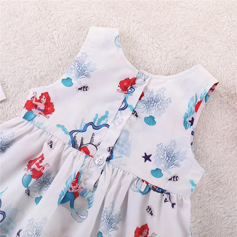 Emmababy От 0 до 4 лет Детские для маленьких девочек мультфильм русалка хлопок
