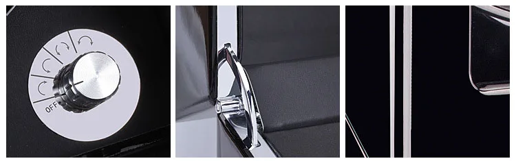 Высокое качество часы Winder Открытый Мотор стоп Роскошные автоматические часы дисплей коробка Winders 2-3,4-0,4-6 деревянная кожа коробка Winder
