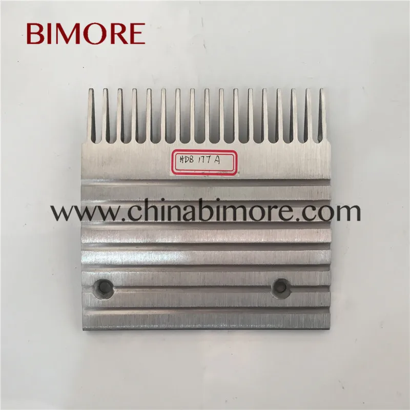 

Расческа эскалатора BIMORE GOA453A6, 17 зубьев, 5-5/8 ', 142*140 мм, 10 шт.
