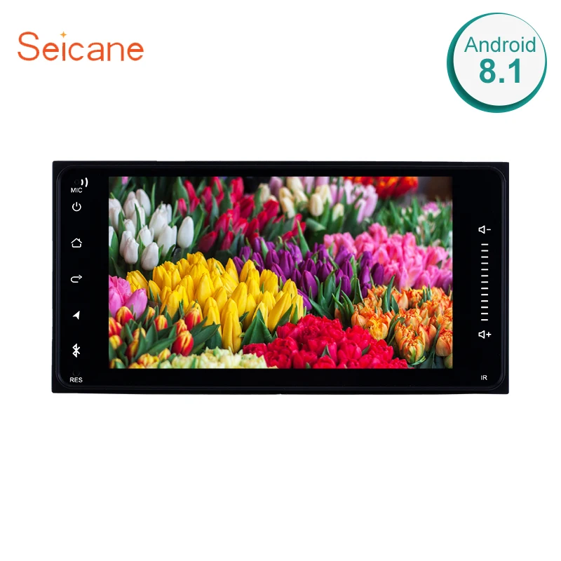 Seicane Универсальный Android8.1 HD9 &quotАвтомобильный GPS Авторадио Bluetooth навигация