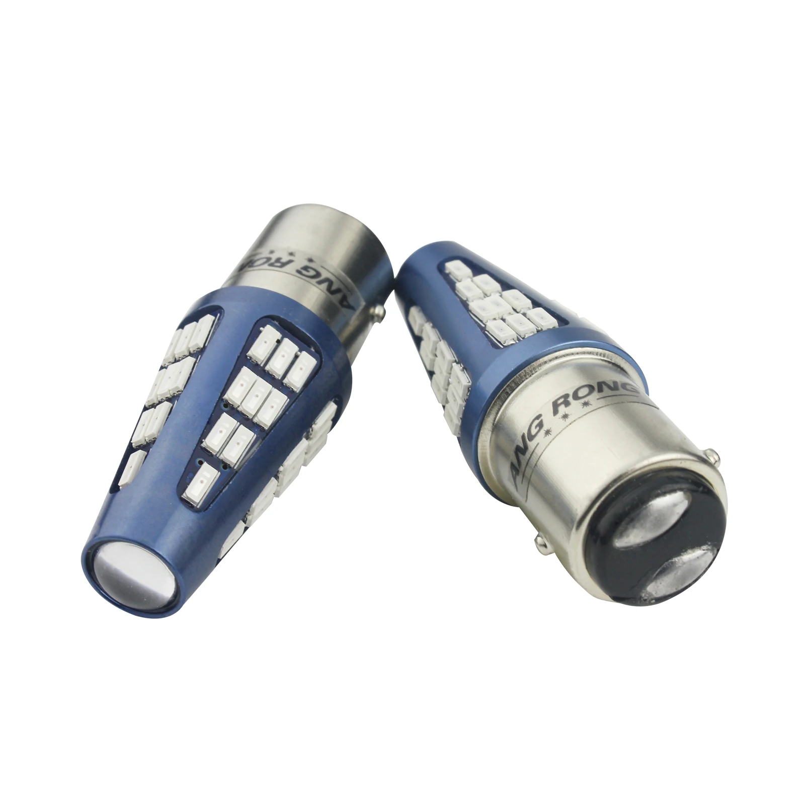 ANGRONG 2x красная 380 P21/5W 1157 BAY15d байонетный свет 48SMD светодиодный ная лампа 5W задний