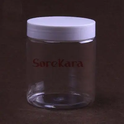 200ml Clear plastic Bottle Reagent Sample Vials Plastic Lid Screw Cap On Cover | Канцтовары для офиса и дома