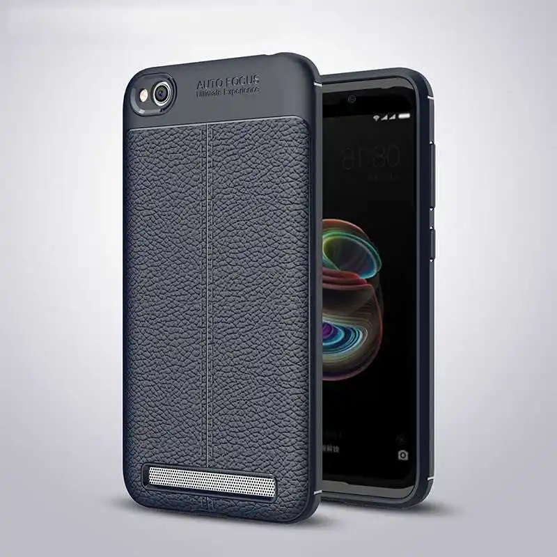 Модный противоударный мягкий чехол Mokoemi с рисунком личи 5," для Xiaomi Redmi 5a, чехол для Xiaomi Redmi 5a, чехол для телефона - Цвет: Blue