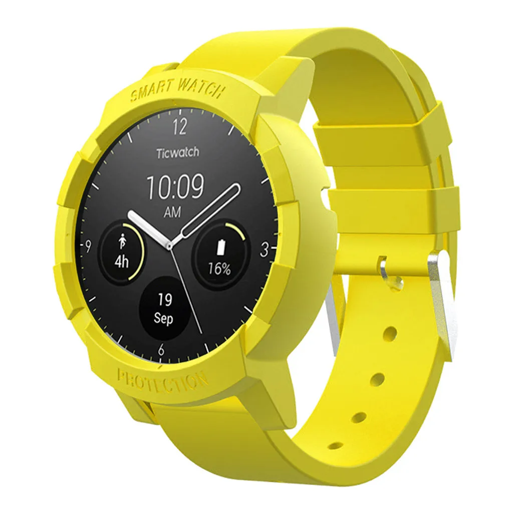 Модный Прочный чехол для часов s Ticwatch E Ультратонкий Жесткий из поликарбоната с