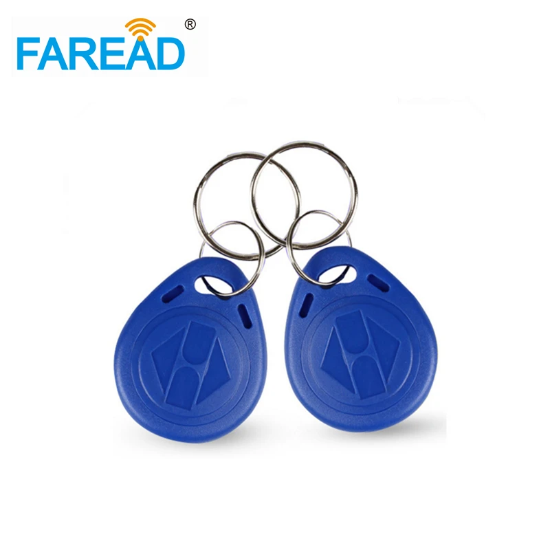 RFID 125KHz Writable Rewrite T5577 keyfobs Proximity Access tag keyfobs -100pcs/lot