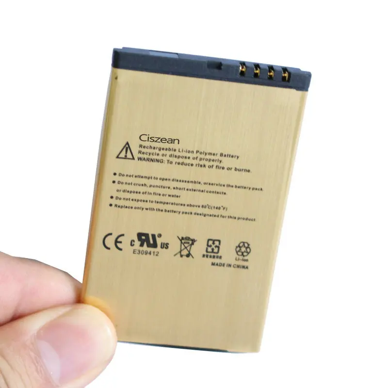 Ciszean 2 шт./лот 2450 мАч BF5X SNN5877A Золотой Сменный аккумулятор для Motorola Photon 4G MB855 ME525 MB525