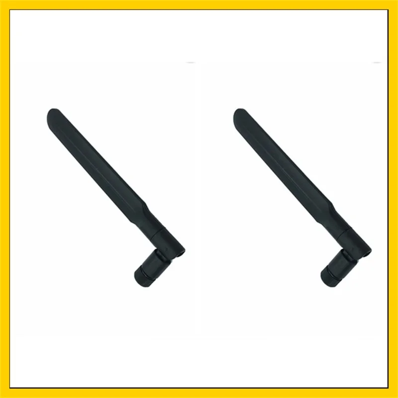 10PCS Dual-Band Wifi antenna 2.4g 5.8g 9dbi Aerial RP SMA male(hole )  Connector Amplifier WLAN Router Antenna