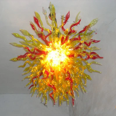 

Italy Murano Glass Chandeliers Light Modern Flame Chandelier Light Creative Art Glass chandelier Lamp