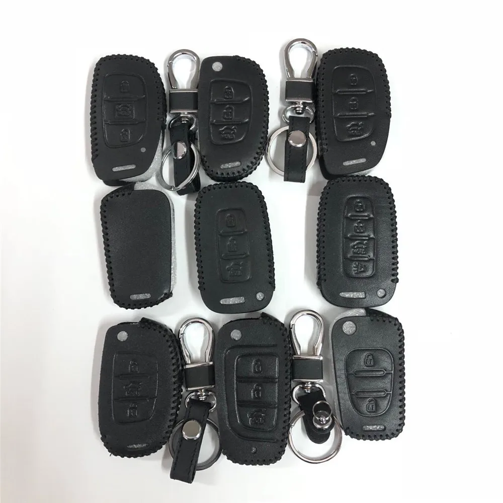 Чехол для автомобильного ключа Hyundai Genesis G70 G80 G90 Equus Creta KONA Enduro Intrado NEXO PALISADE HDC 2