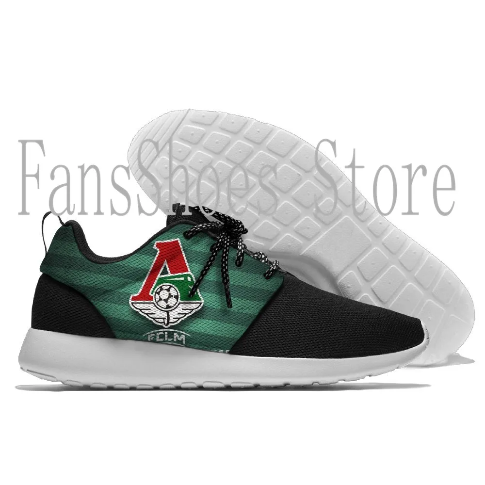 Lokomotiv Moscow Популярные Легкие кроссовки спортивная обувь черные дышащая мужская