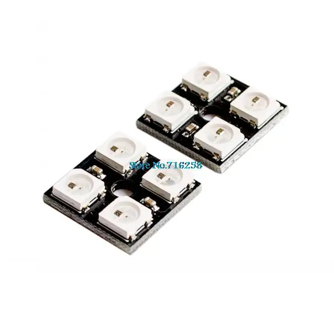 WS2812B 4 5V 5050 RGB светодиодный светильник Панель доска битовая|board coating|board stateboard saw |