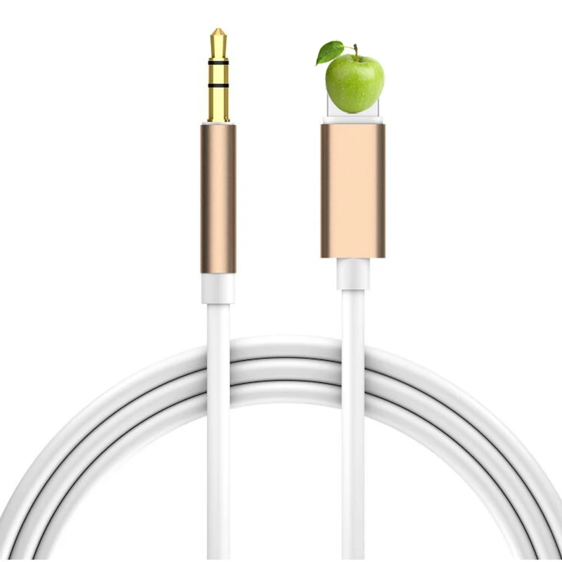 10 шт. для Lightning до 3 5 мм аудио кабель автомобильный AUX iPhone 7 8 X XR адаптер передача