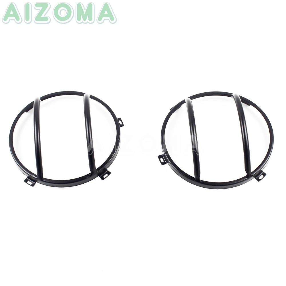 7 дюймов защита фар для Jeep Wrangler JK 2 двери и неограниченное количество 4 2007-2017
