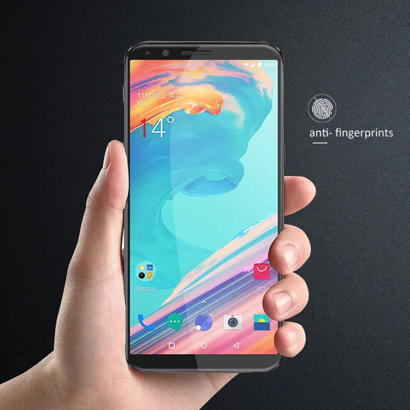 Закаленное защитное стекло 9D с закругленными краями для One 6 6T 5 5T 1 + 5t For Oneplus 7 Plus