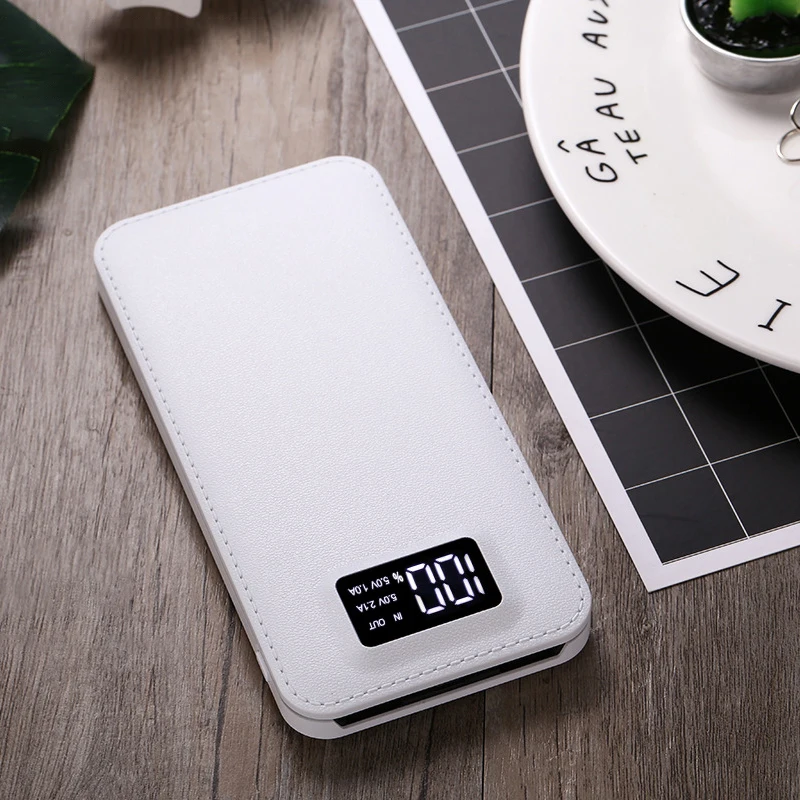 Внешний аккумулятор power Bank 20000mAh внешний 2 USB lcd портативный мобильный телефон