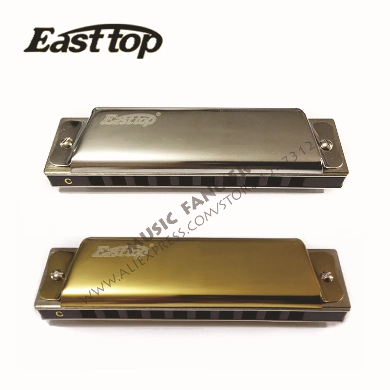 Высококачественный EASTTOP T10 10 отверстий овальная фотография Блюз (ключ C)