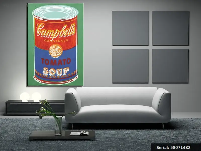 Yu Dong jin Andy Warhol натюрморт абстрактная живопись маслом Рисование Искусство спрей