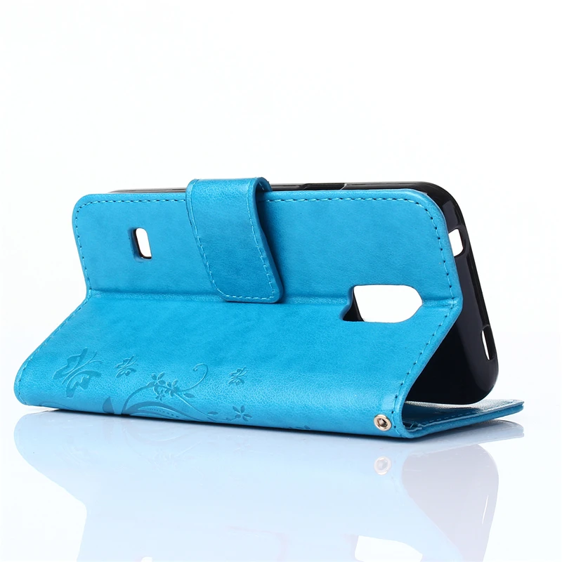 Роскошный Ретро PU кожаный + Мягкий силиконовый Футляр флип чехол для Samsung Galaxy S5 Mini