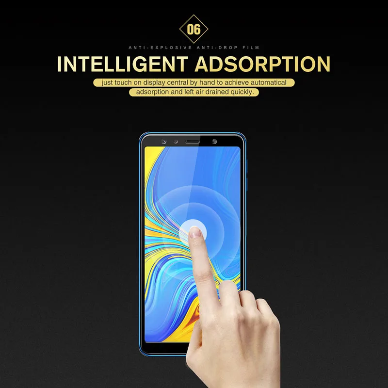 

For Samsung Galaxy A7 2018 A8 A6 Plus A5 2017 Tempered Glass Screen Protector for Samsung J8 J6 J4 Plus 2018 J7 J5 2016 Film