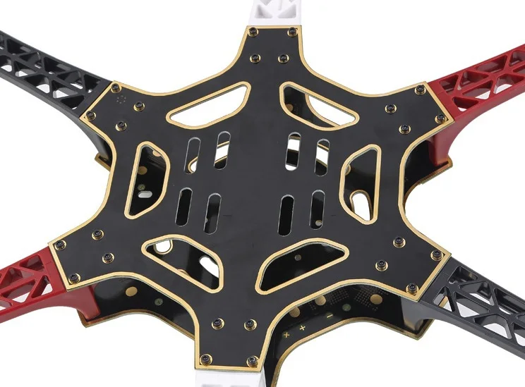 F550 Hexa Rotor Air Frame FlameWheel Kit 550 мм как для KK MK MWC мультикоптера гексакоптера UFO Heli|frame kit|kit