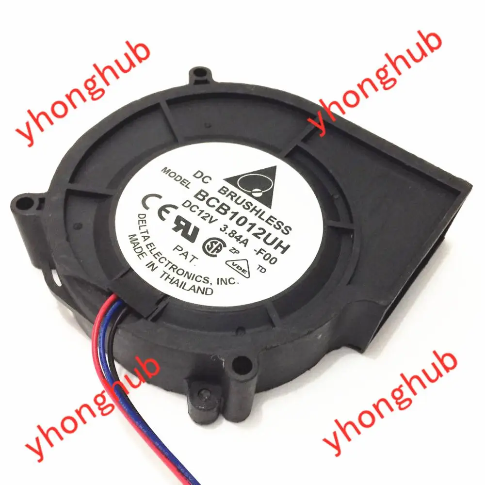 Охлаждающий вентилятор для сервера Delta Electronics BCB1012UH F00 DC 12В 3.84A 97x97x25 мм