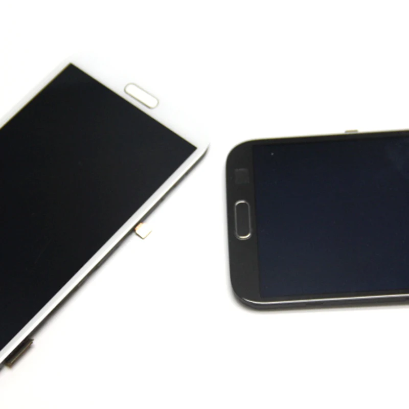 Для samsung Note II ЖК дисплей для Galaxy 2 Note2 N7100 N7105 экран дигитайзер сборка с рамкой