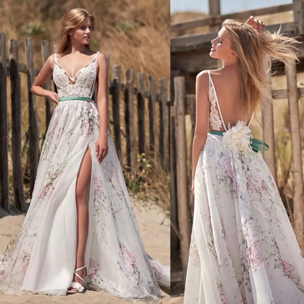 

ANTI Fast Shipping Evening Dresses Long 2019 Sexy V-Neck Backless Spaghetti Strap Robe De Soiree Woman 3D Flowers Party Gowns