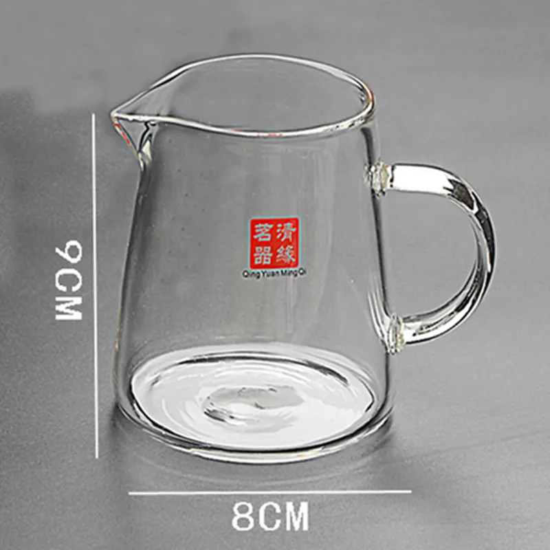 8 + 1 Стеклянная чашка контейнер сочетание Посуда набор Боросиликатное стекло