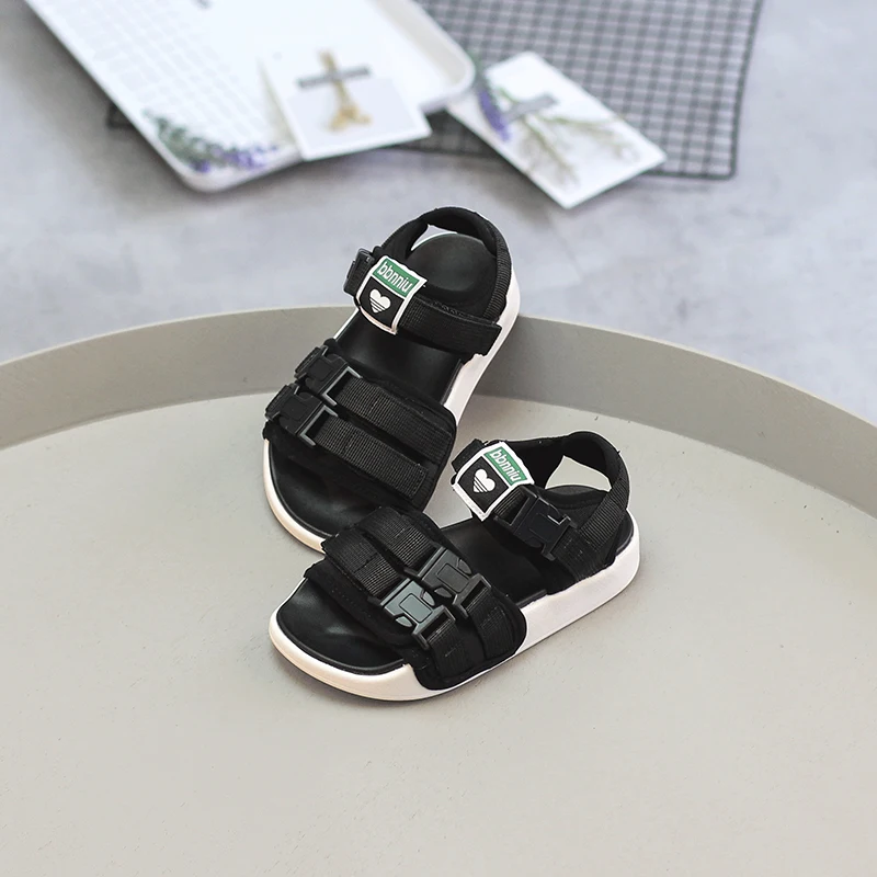 Летняя коллекция 2019 года пляжные сандалии для маленьких мальчиков и девочек
