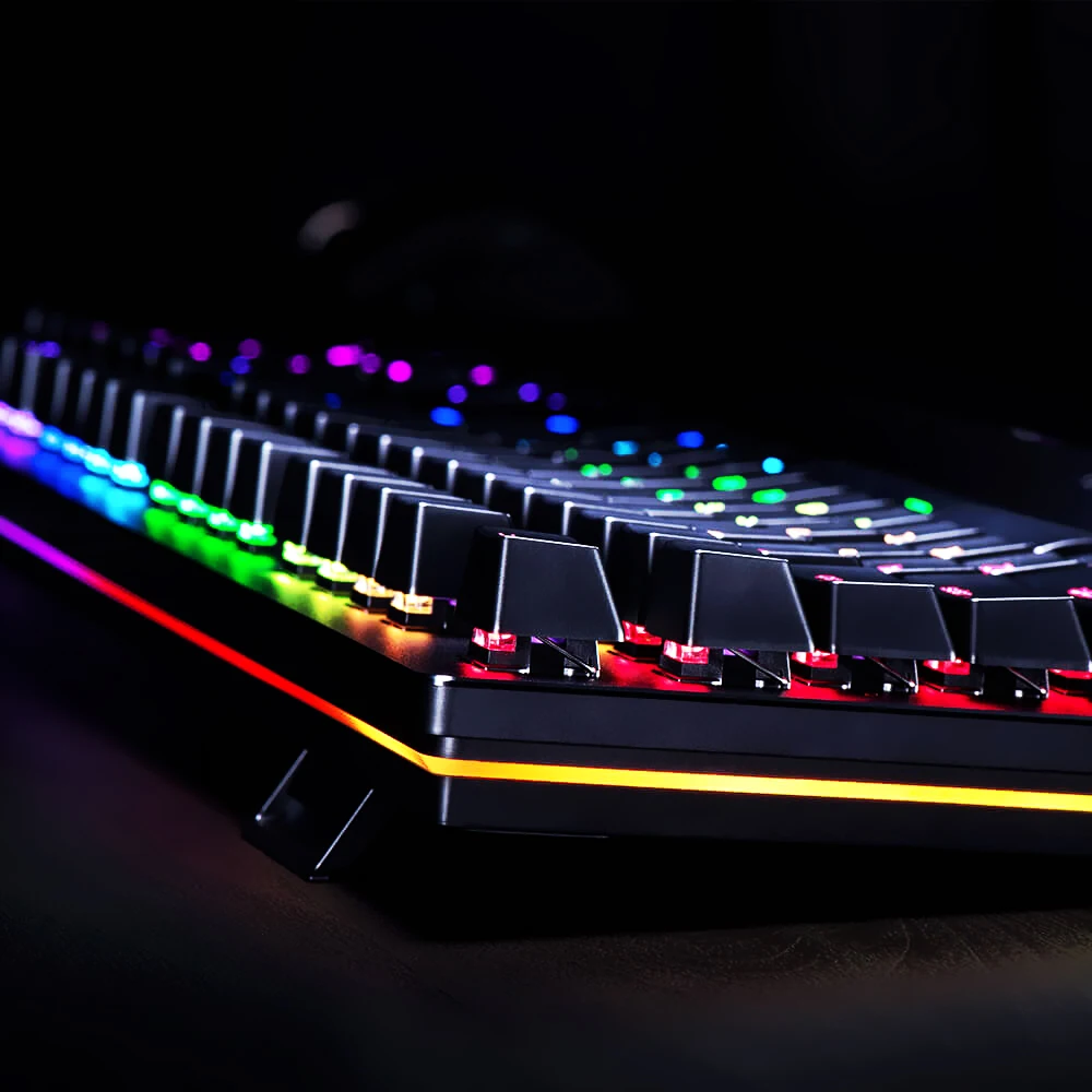 Razer Huntsman Elite Проводная игровая клавиатура Механическая игровая клавиатура RGB подсветка Тактильные переключатели эргономичный дизайн для ПК