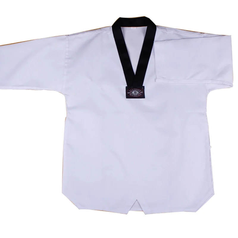 Горячая продажа тхэквондо с длинным рукавом добок Тхэ Квон до Униформа каратэ